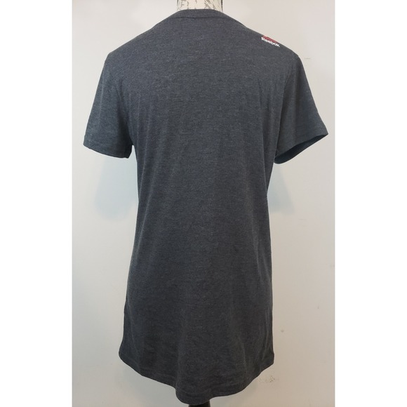 Reebok CrossFit "Mess You Up" Womans Large Gray‎ T-Shirt - Picture 4 of 6